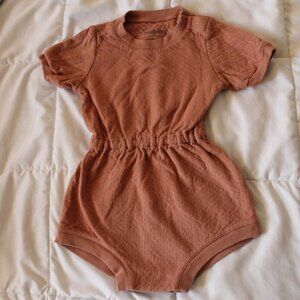 Noble Organic Pointelle Romper – 18–24M